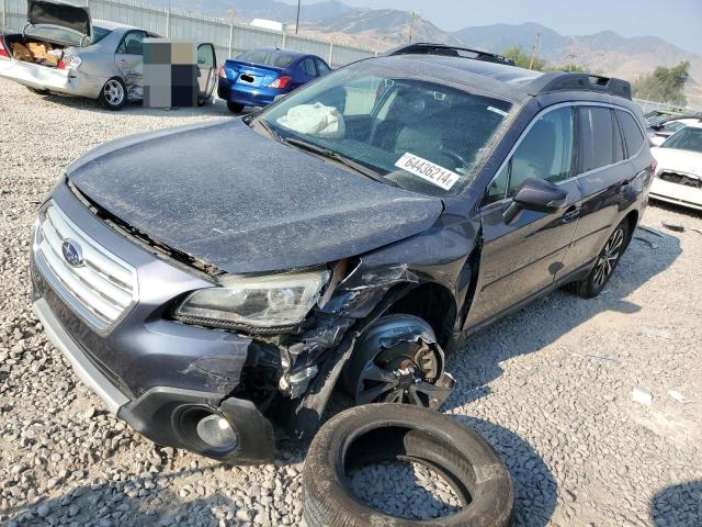 4S4BSENC8G3230988 - 2016 SUBARU OUTBACK 3.6R LIMITED GRAY photo 1