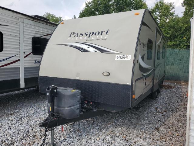 4YDT26524FT410745 - 2015 KEYSTONE PASSPORT TWO TONE photo 2