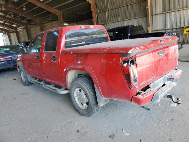 1GCDT136058241919 - 2005 CHEVROLET COLORADO RED photo 2