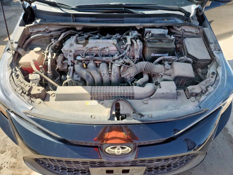 5YFEPMAE4MP233443 - 2021 TOYOTA COROLLA LE BLACK photo 11