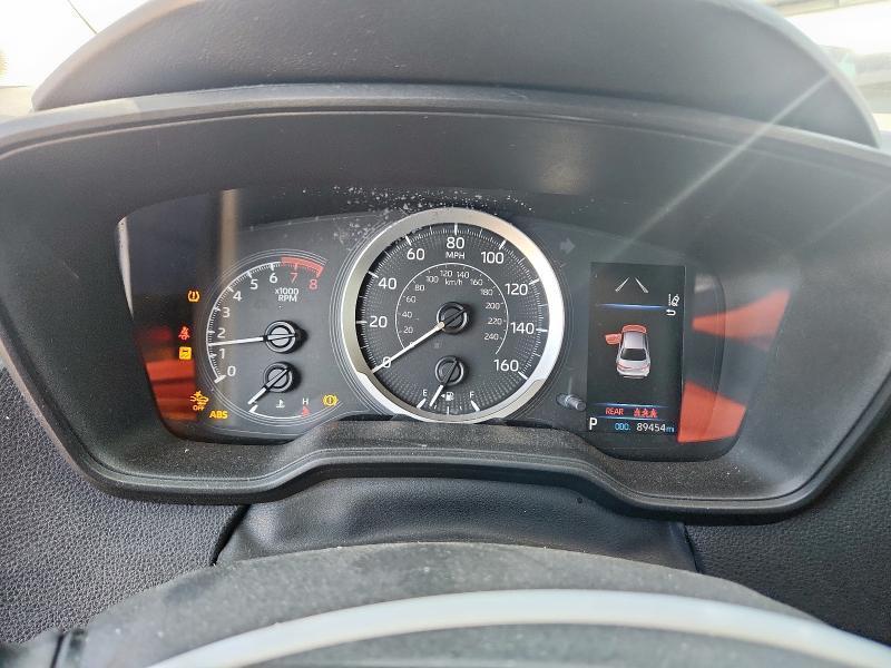 5YFEPMAE4MP233443 - 2021 TOYOTA COROLLA LE BLACK photo 9