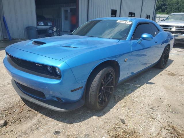 2C3CDZFJ6KH571310 - 2019 DODGE CHALLENGER R/T SCAT PACK BLUE photo 1