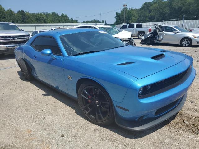 2C3CDZFJ6KH571310 - 2019 DODGE CHALLENGER R/T SCAT PACK BLUE photo 4