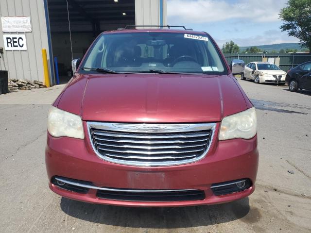 2C4RC1CG8CR175023 - 2012 CHRYSLER TOWN & COU TOURING L BURGUNDY photo 5