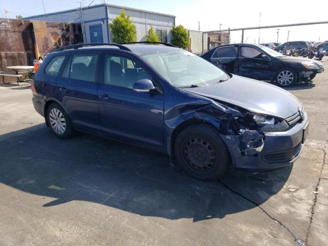 3VWKX7AJ7BM654043 - 2011 VOLKSWAGEN JETTA S 蓝色 照片 4