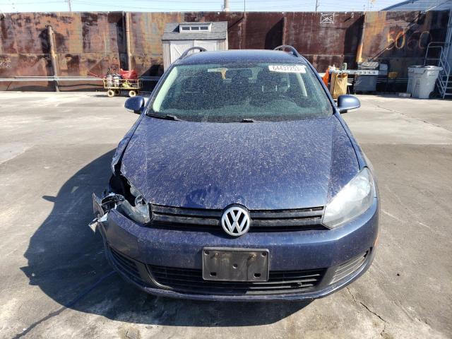 3VWKX7AJ7BM654043 - 2011 VOLKSWAGEN JETTA S 蓝色 照片 5