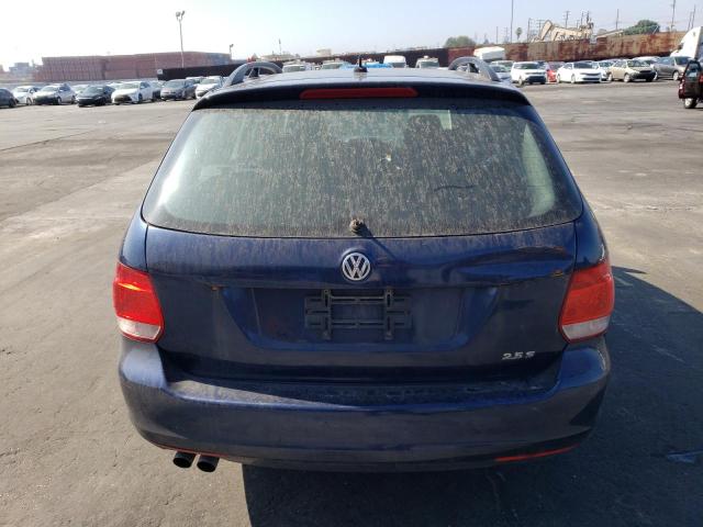 3VWKX7AJ7BM654043 - 2011 VOLKSWAGEN JETTA S 蓝色 照片 6