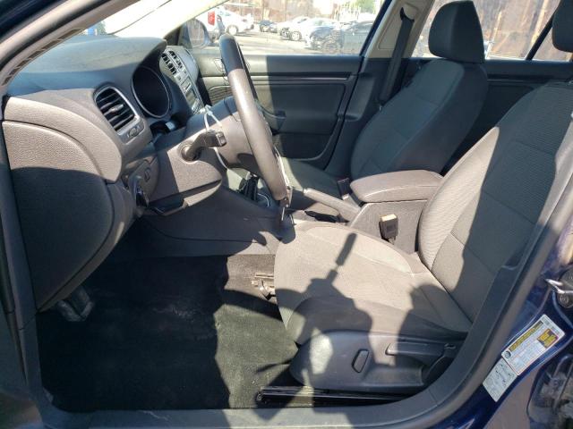 3VWKX7AJ7BM654043 - 2011 VOLKSWAGEN JETTA S 蓝色 照片 7