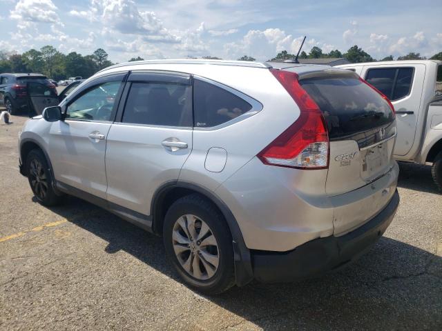 2HKRM4H76CH633548 - 2012 HONDA CR-V EXL SILVER photo 2