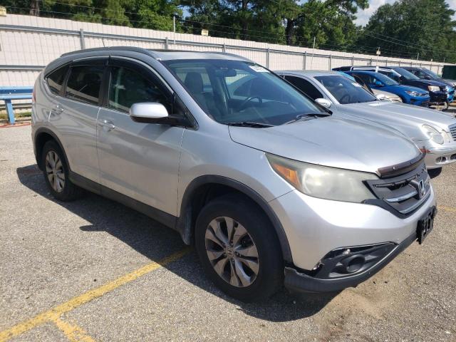 2HKRM4H76CH633548 - 2012 HONDA CR-V EXL SILVER photo 4