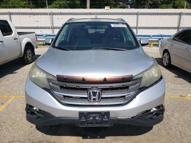 2HKRM4H76CH633548 - 2012 HONDA CR-V EXL SILVER photo 5