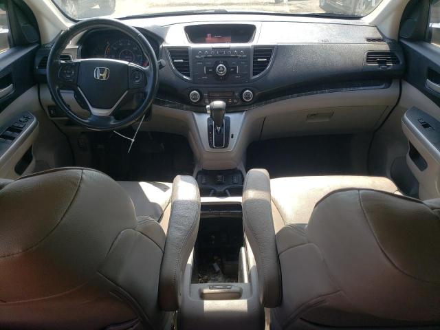 2HKRM4H76CH633548 - 2012 HONDA CR-V EXL SILVER photo 8