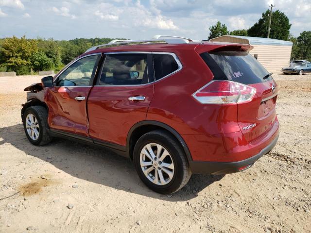 KNMAT2MTXFP591143 - 2015 NISSAN ROGUE S RED photo 2