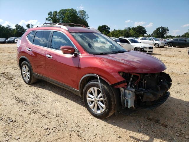 KNMAT2MTXFP591143 - 2015 NISSAN ROGUE S RED photo 4