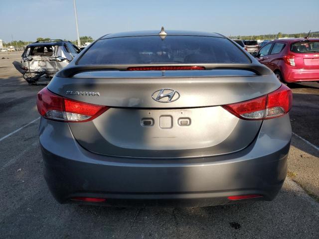 5NPDH4AEXDH416464 - 2013 HYUNDAI ELANTRA GLS GRAY photo 6