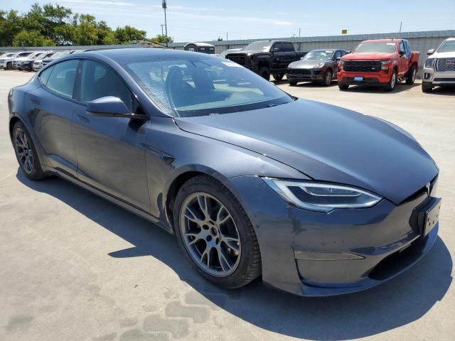 5YJSA1E62NF459886 - 2022 TESLA MODEL S Boz foto 4