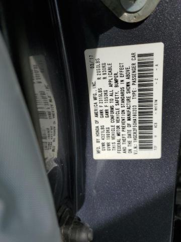1HGCR2F50HA180203 - 2017 HONDA ACCORD SPORT GRAY photo 13