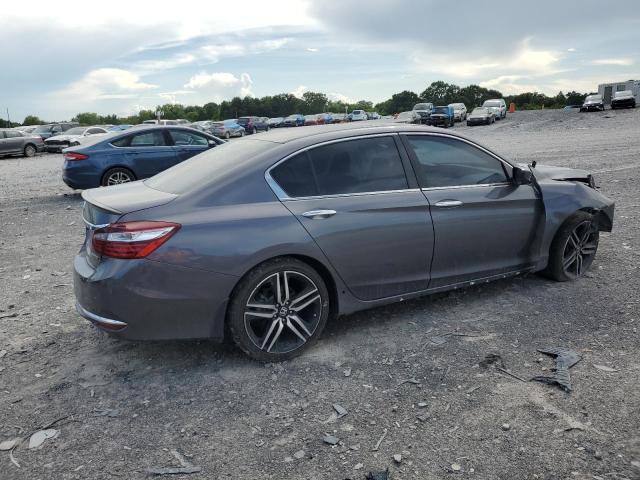 1HGCR2F50HA180203 - 2017 HONDA ACCORD SPORT GRAY photo 3