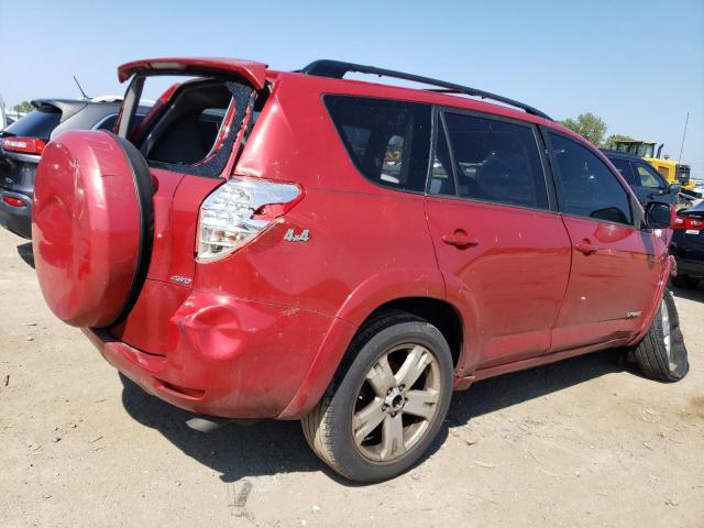 JTMBK32V566002149 - 2006 TOYOTA RAV4 SPORT RED photo 3