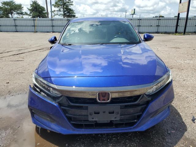 1HGCV1F39JA213077 - 2018 HONDA ACCORD SPORT BLUE photo 5