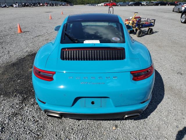 WP0AA2A91KS104143 - 2019 PORSCHE 911 CARRERA TURQUOISE photo 6