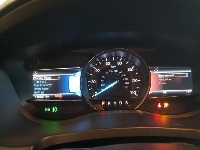 1FM5K8GT1GGC72455 - 2016 FORD EXPLORER SPORT WHITE photo 9