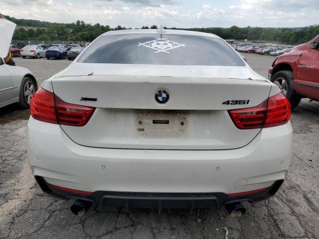 WBA3R5C5XEK187845 - 2014 BMW 435 XI WHITE photo 6