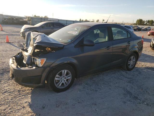 1G1JA5SH0C4224330 - 2012 CHEVROLET SONIC LS GRAY photo 1