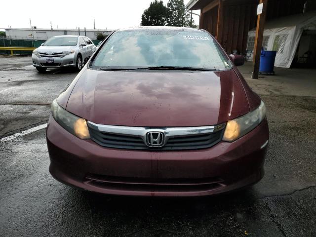 19XFB2F96FE083469 - 2015 HONDA CIVIC EXL BURGUNDY photo 5