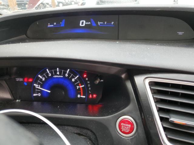 19XFB2F96FE083469 - 2015 HONDA CIVIC EXL BURGUNDY photo 9