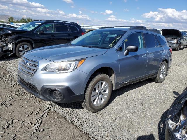 4S4BSAAC0H3402723 - 2017 SUBARU OUTBACK 2.5I SILVER photo 1