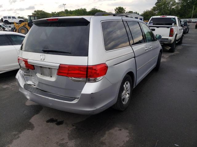 5FNRL3H44AB013795 - 2010 HONDA ODYSSEY EX SILVER photo 3