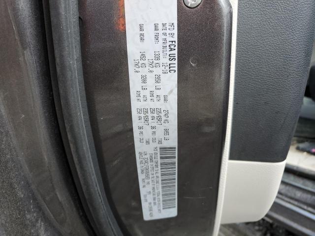 2C4RC1FG8KR605059 - 2019 CHRYSLER PACIFICA TOURING PLUS GRAY photo 13