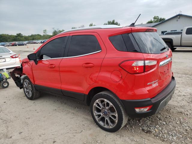 MAJ6S3KL0KC296173 - 2019 FORD ECOSPORT TITANIUM RED photo 2