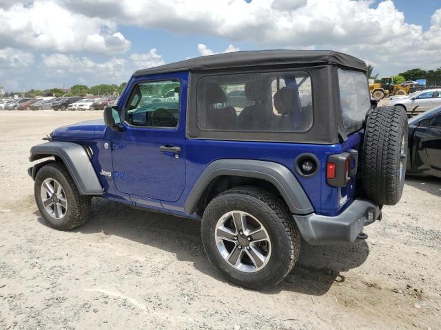 1C4GJXAG9KW536929 - 2019 JEEP WRANGLER SPORT BLUE photo 2