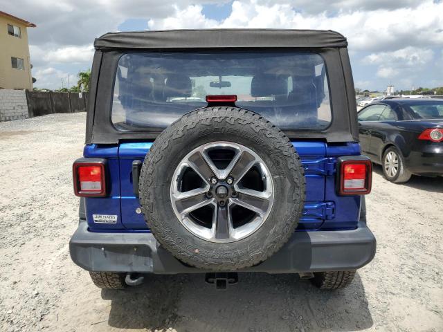 1C4GJXAG9KW536929 - 2019 JEEP WRANGLER SPORT BLUE photo 6