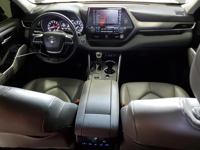 5TDHZRAHXNS558699 - 2022 TOYOTA HIGHLANDER XLE ნაცრისფერი ფოტო 8