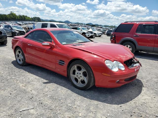 WDBSK75F75F106635 - 2005 MERCEDES-BENZ SL 500 RED photo 4