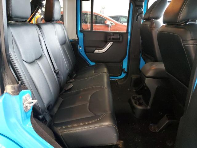 1C4BJWEG5JL842654 - 2018 JEEP WRANGLER U SAHARA BLUE photo 11