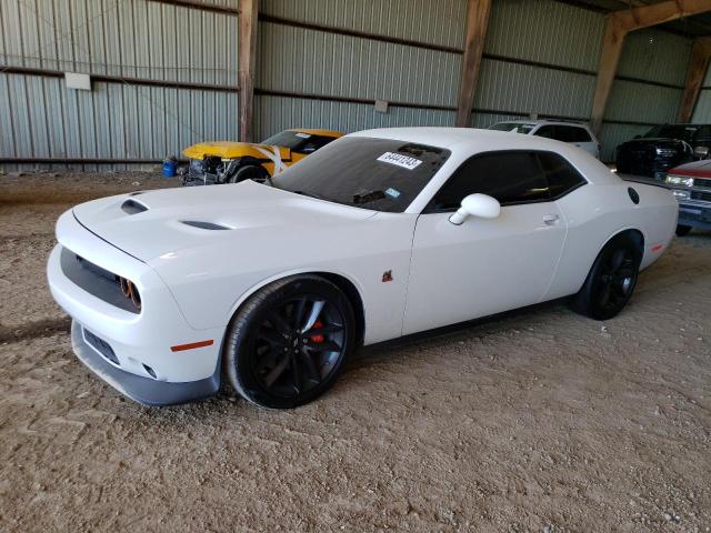 2C3CDZFJ9KH543288 - 2019 DODGE CHALLENGER R/T SCAT PACK WHITE photo 1