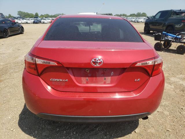2T1BURHE3JC015200 - 2018 TOYOTA COROLLA L 红色 照片 6