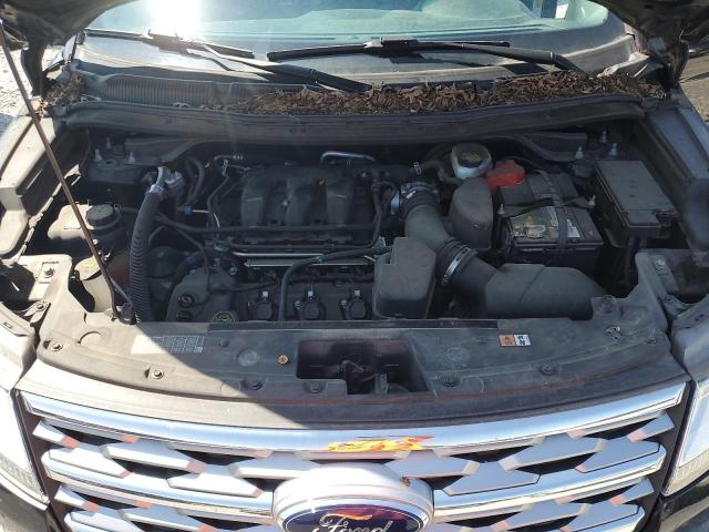 1FM5K8F89JGA36818 - 2018 FORD EXPLORER LIMITED Negro foto 11