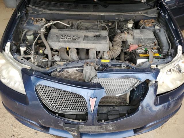 5Y2SL67858Z420360 - 2008 PONTIAC VIBE BLUE photo 11