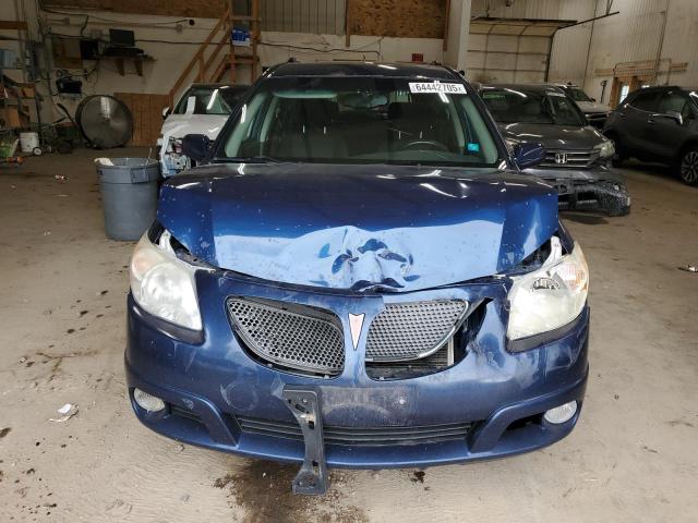 5Y2SL67858Z420360 - 2008 PONTIAC VIBE BLUE photo 5