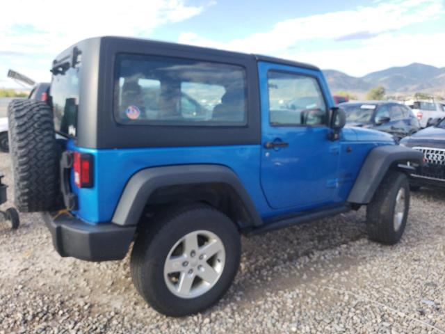 1C4AJWAG2FL585090 - 2015 JEEP WRANGLER SPORT BLUE photo 3