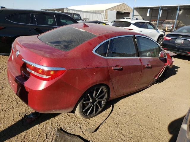 1G4PR5SK4C4172282 - 2012 BUICK VERANO CONVENIENCE RED photo 3