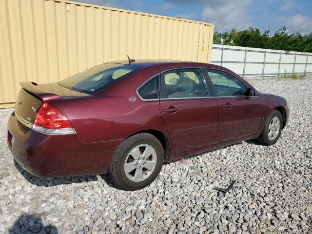 2G1WT58K879348514 - 2007 CHEVROLET IMPALA LT MAROON photo 3