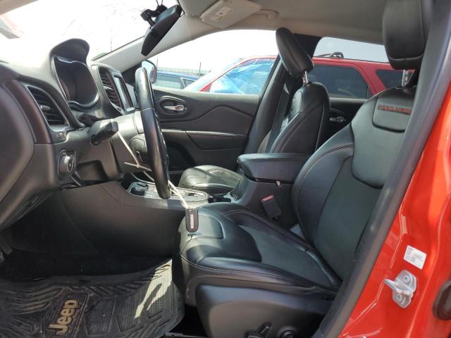 1C4PJMBX1KD313681 - 2019 JEEP CHEROKEE TRAILHAWK წითელი ფოტო 7