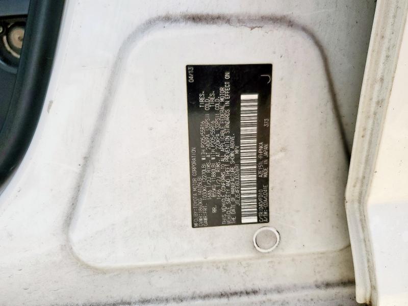 JTLZE4FE6DJ037691 - 2013 TOYOTA SCION XB 白色 照片 12