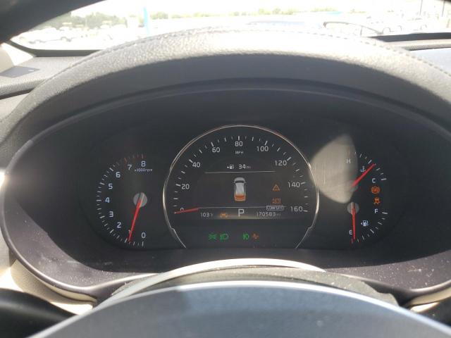 5XYPH4A5XKG462331 - 2019 KIA SORENTO EX BLUE photo 9